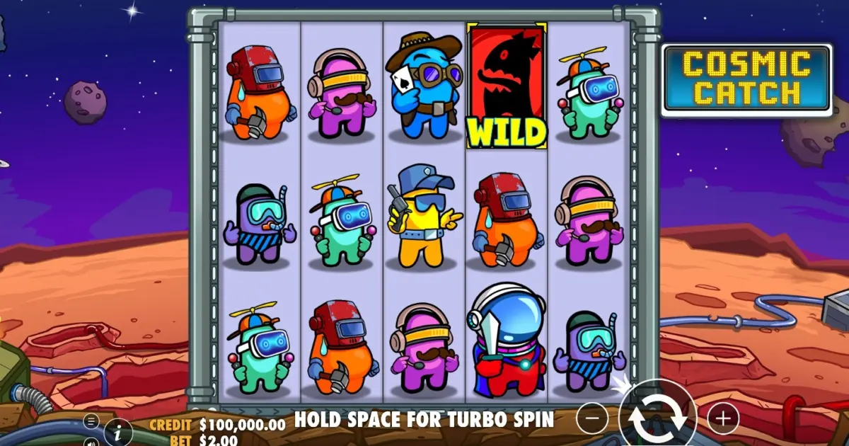 Cosmic Catch Slot — screenshot