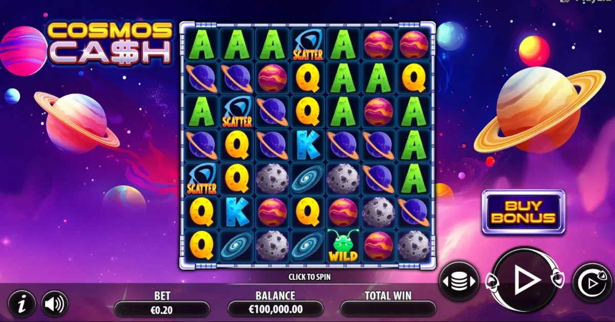 Cosmos Cash Slot — screenshot