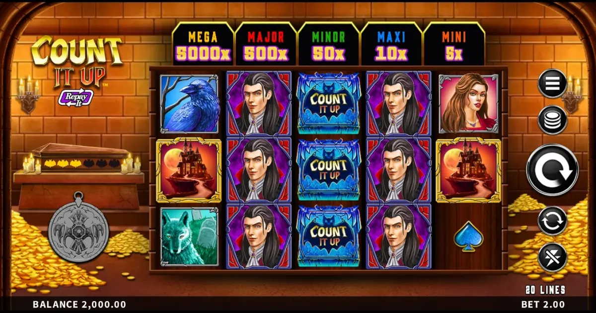 Count It Up Slot — screenshot