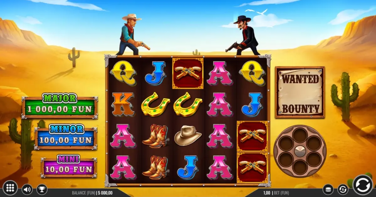 Cowboy Showdown Slot — screenshot