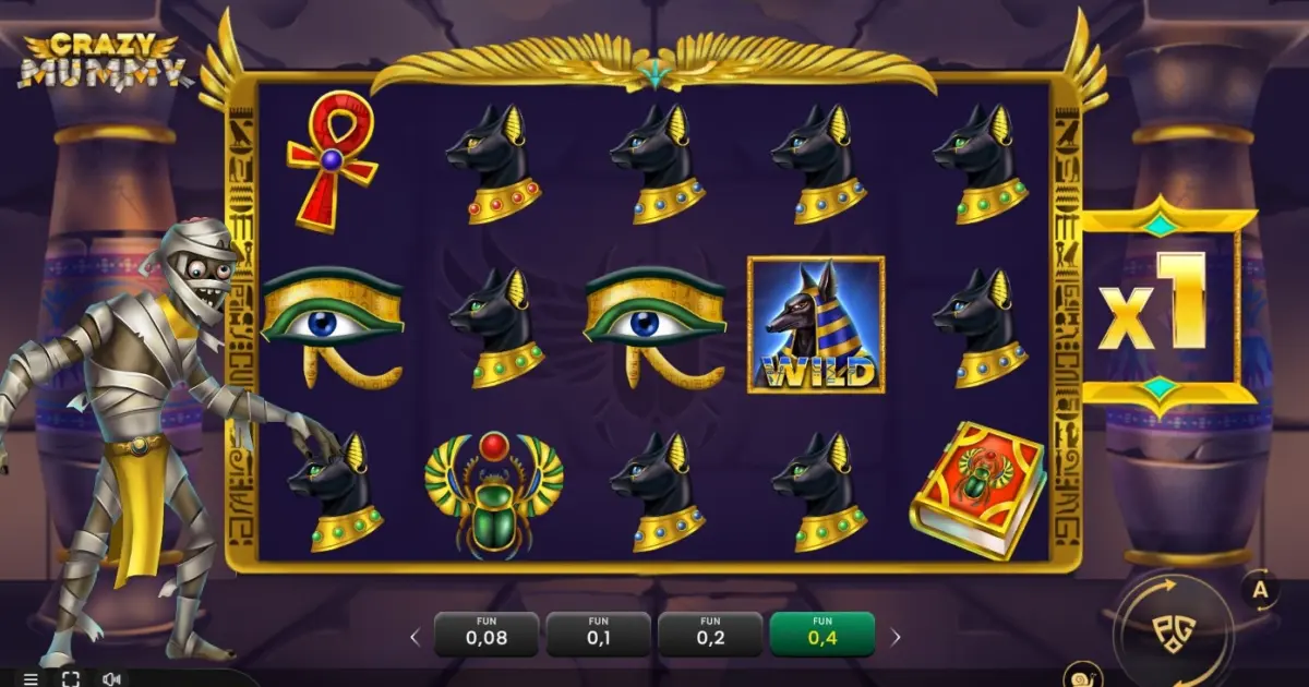 Crazy Mummy Slot — screenshot
