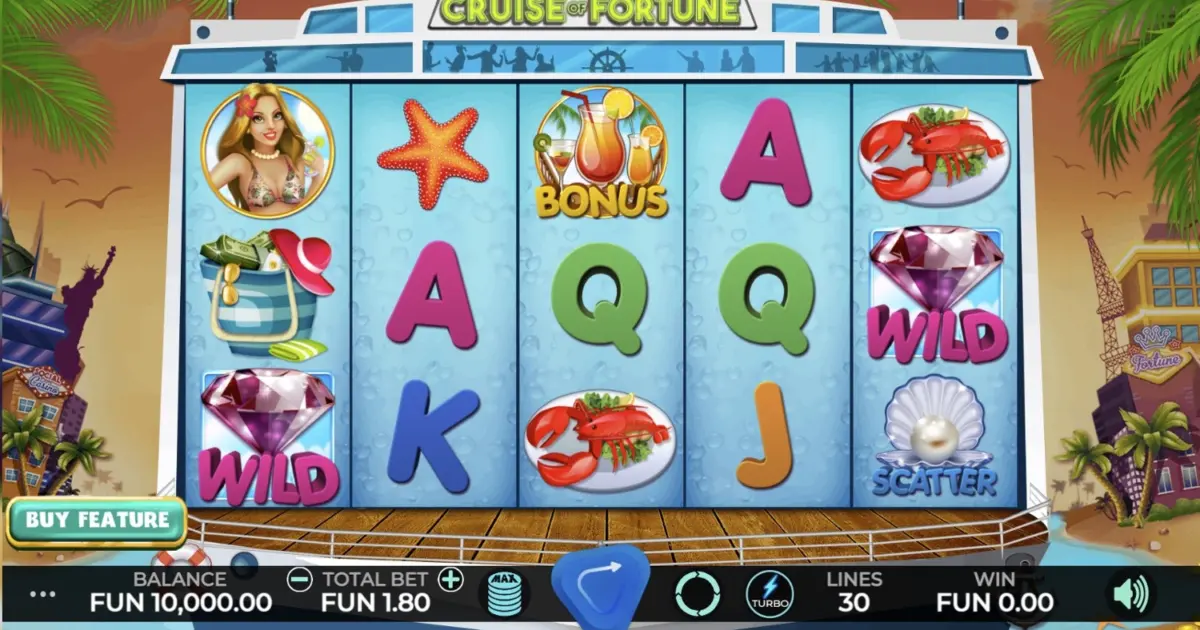 Cruise of Fortune Slot — screenshot