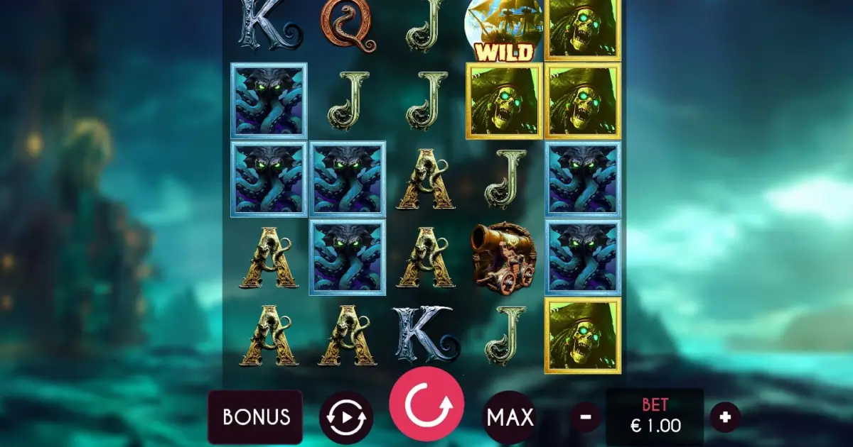 Cursed Pirates Slot — screenshot
