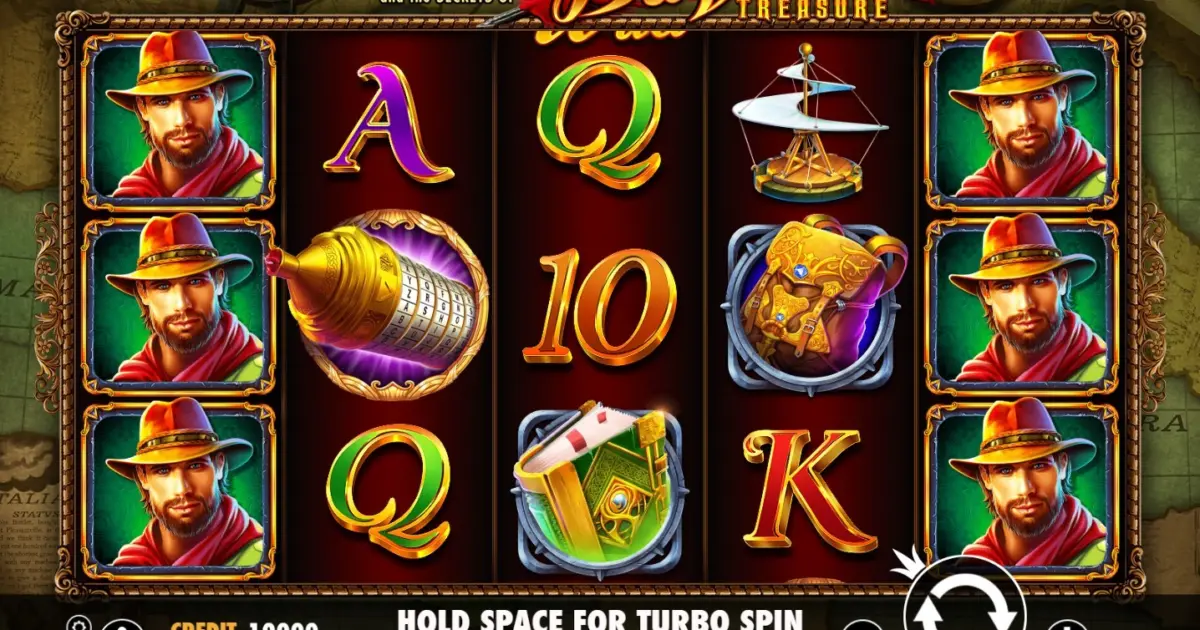 Da Vinci’s Treasure Slot — screenshot