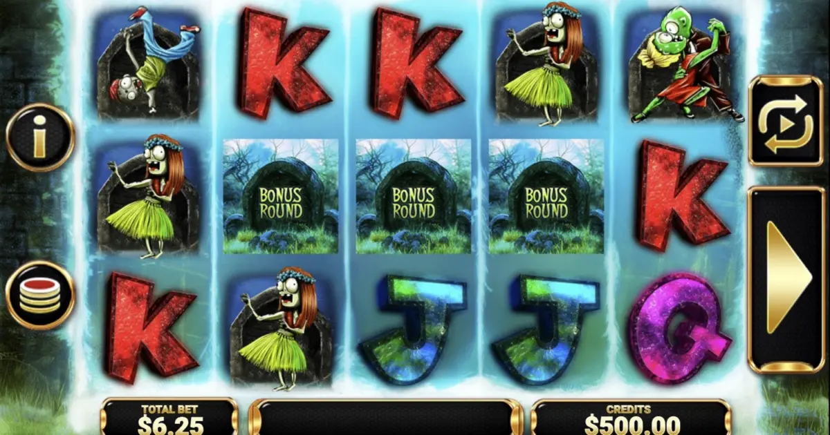 Dancin’ Zombies Slot — screenshot