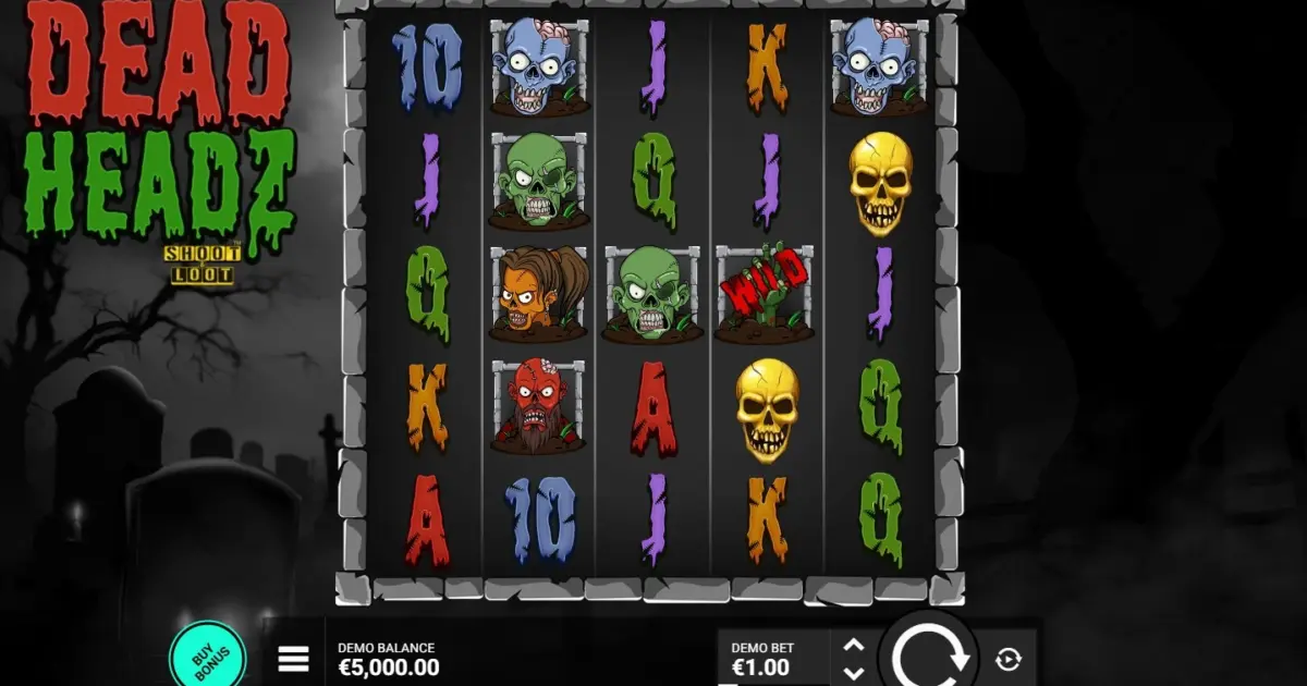 Dead Headz Slot — screenshot