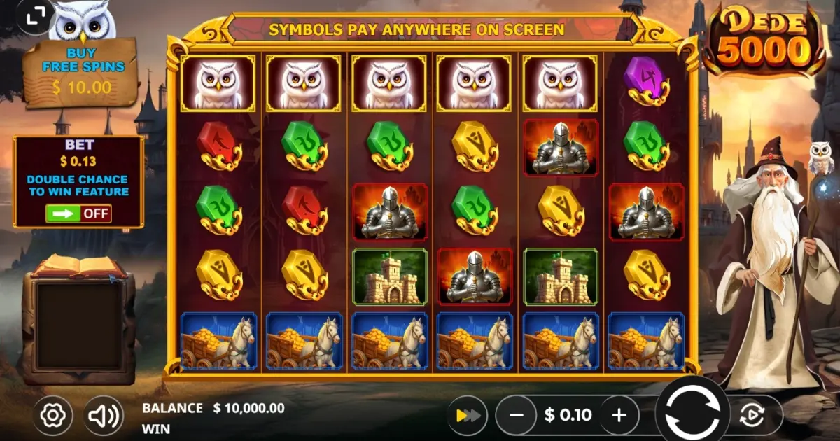 Dede 5000 Slot — screenshot