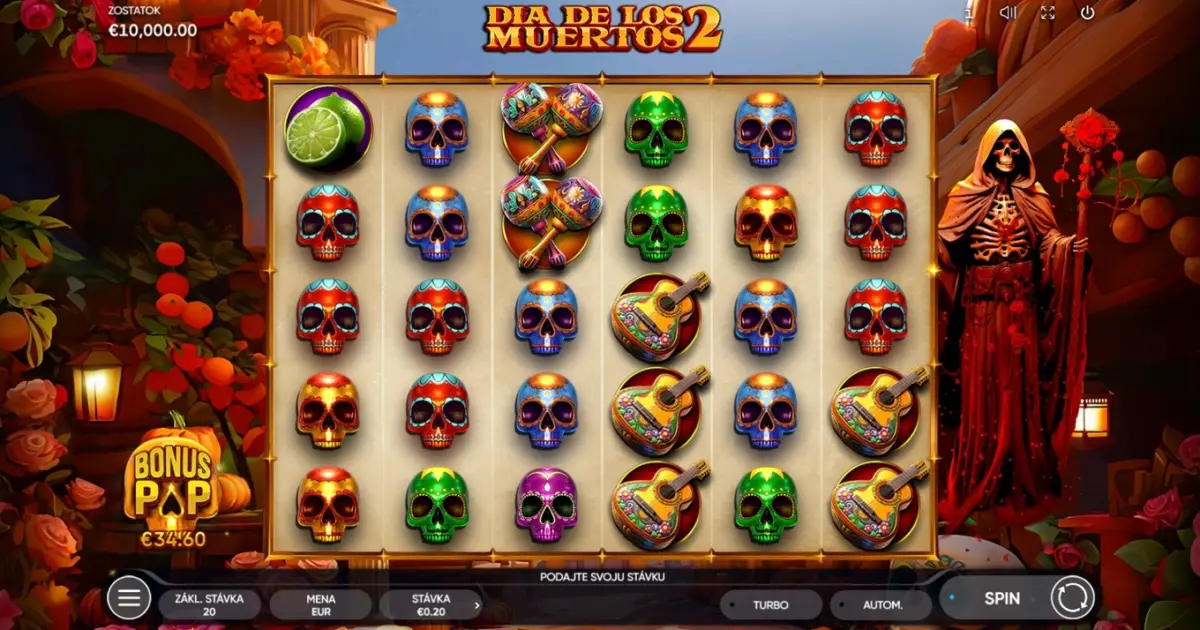 Dia De Los Muertos 2 Slot — screenshot
