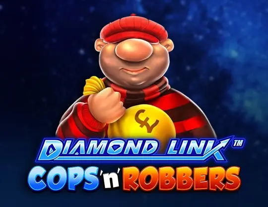 Diamond Link Cops and Robbers Linked Slot — free demo screenshot