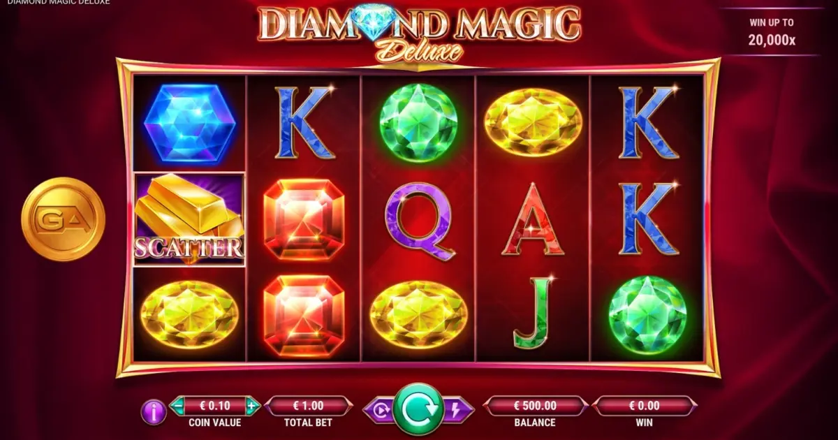 Diamond Magic Deluxe Slot — screenshot