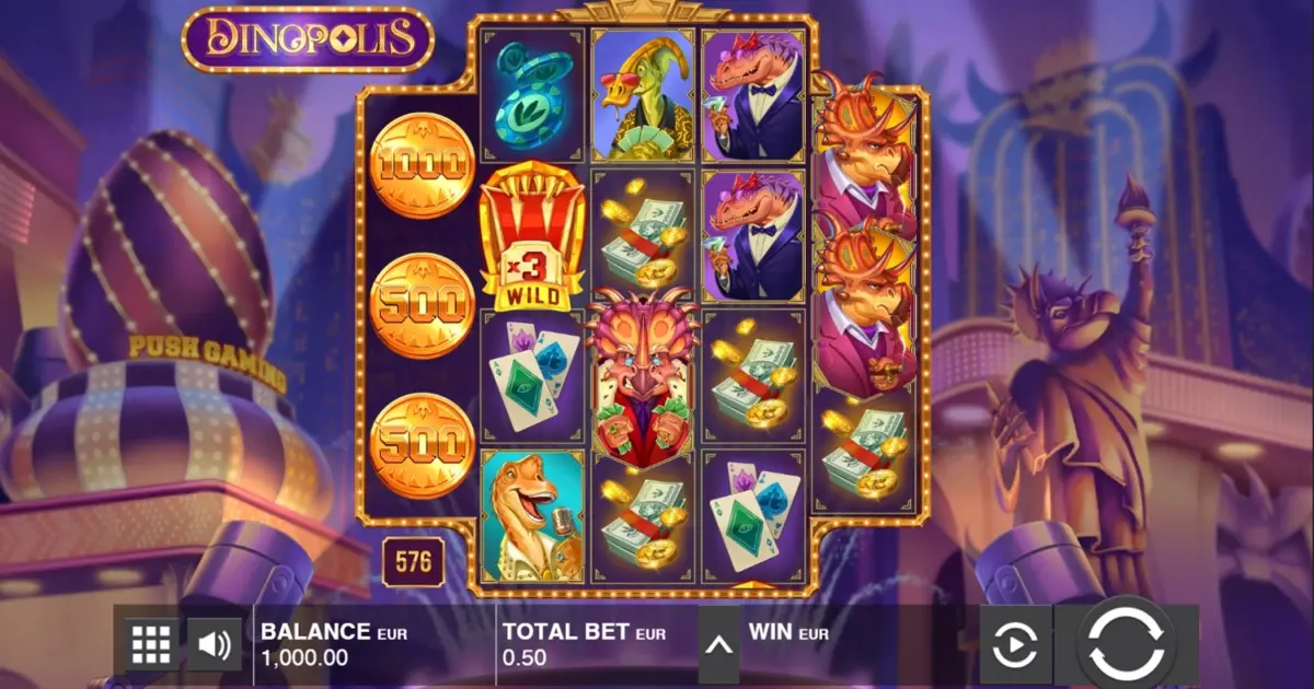 Dinopolis Slot — screenshot