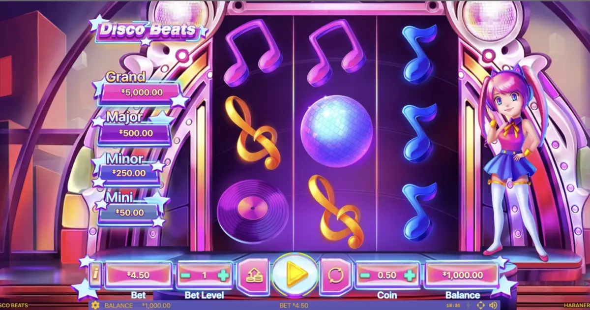 Disco Beats Slot — screenshot
