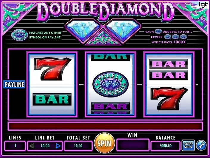 Double Diamond Slot — screenshot
