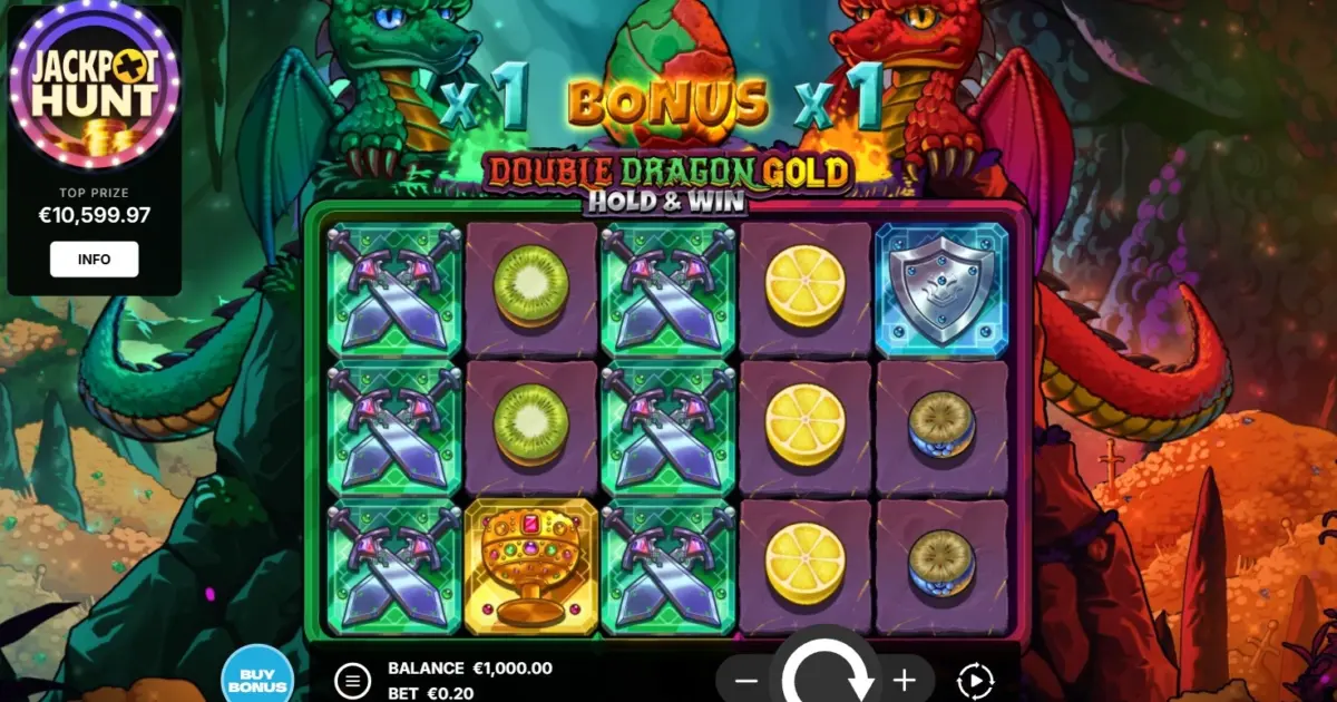 Double Dragon Gold: Hold & Win Slot — screenshot