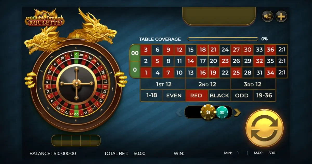 Double Dragon Roulette — screenshot