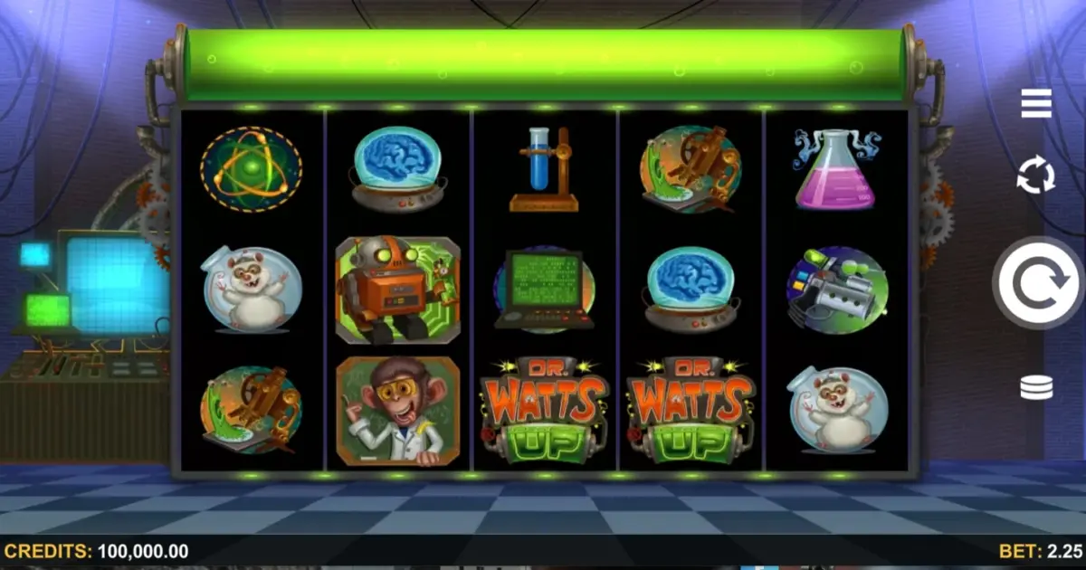 Dr Watts Up Slot — screenshot