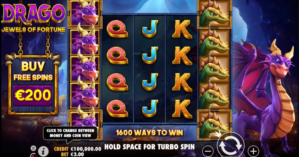 Drago – Jewels of Fortune Slot — screenshot