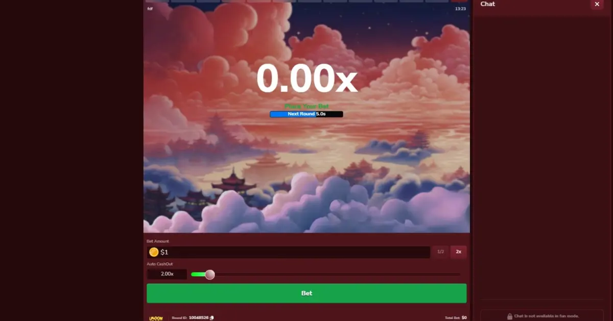 Dragon Flare Crash Game — screenshot