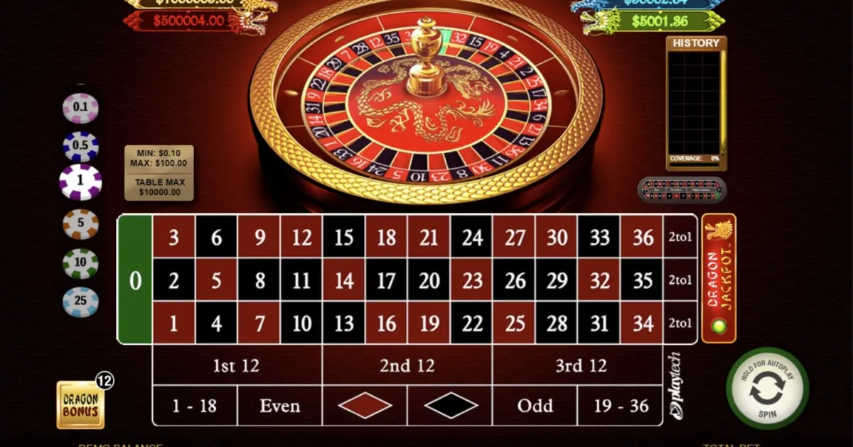 Dragon Jackpot Roulette — screenshot