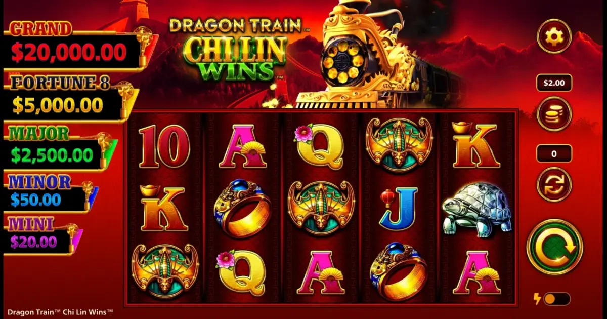 Dragon Train Chi Lin Wins Slot — screenshot