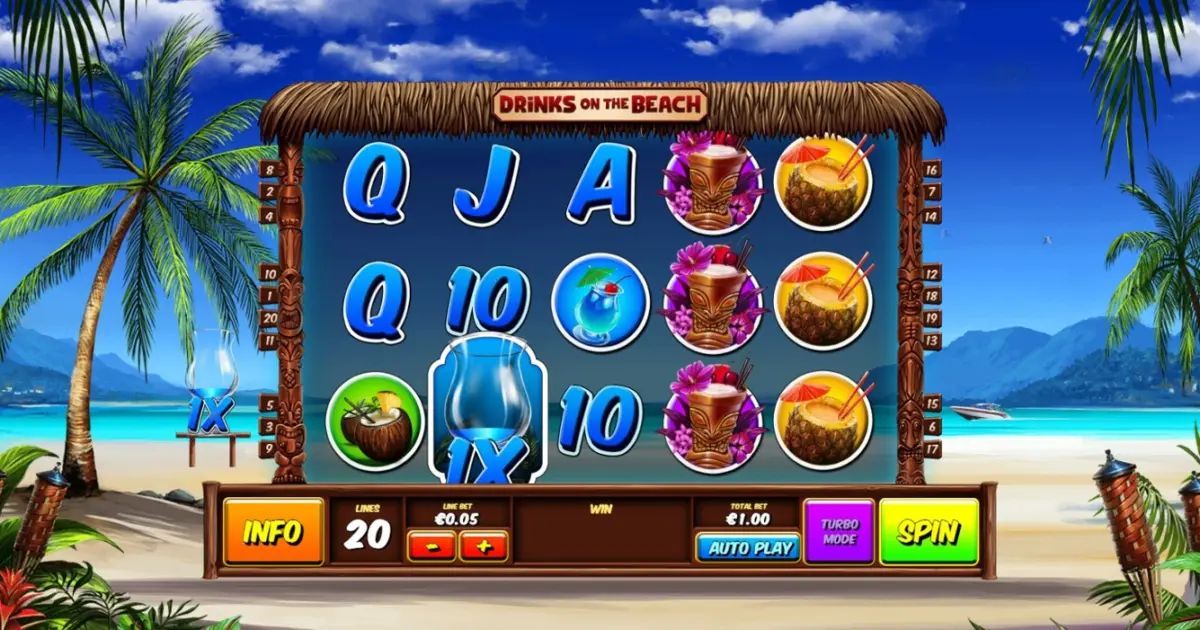 Drinks on the Beach Slot — screenshot