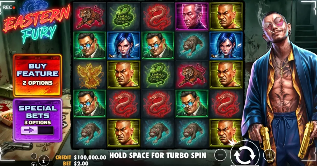 Eastern Fury Slot — screenshot