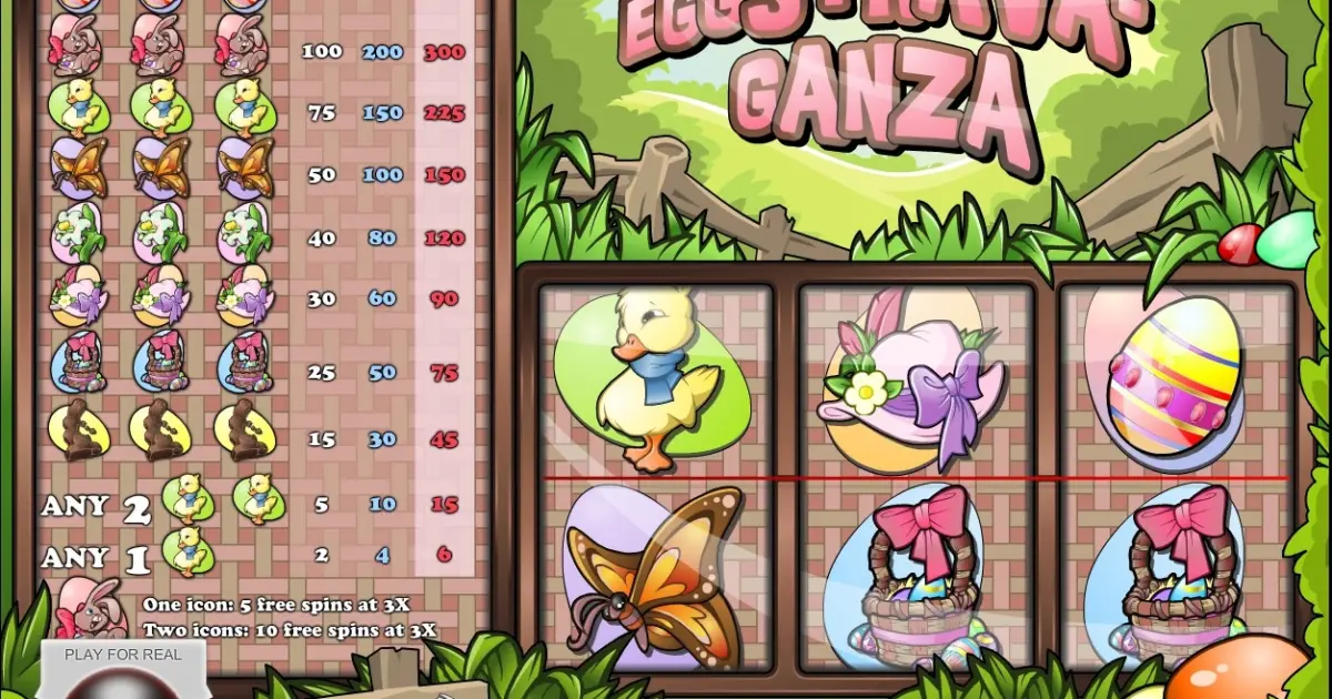 Eggstravaganza Slot — screenshot