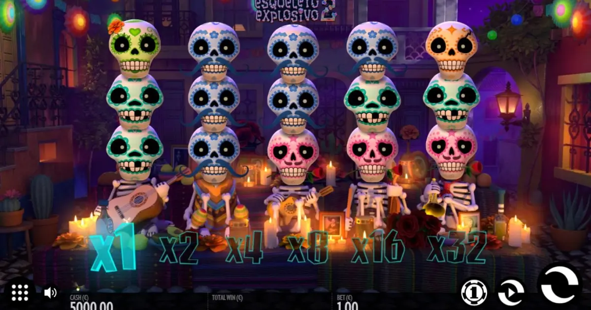Esqueleto Explosivo 2 Slot — screenshot