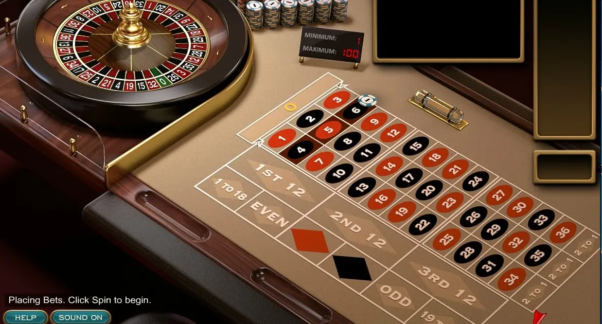 European Roulette (Nucleus) — screenshot