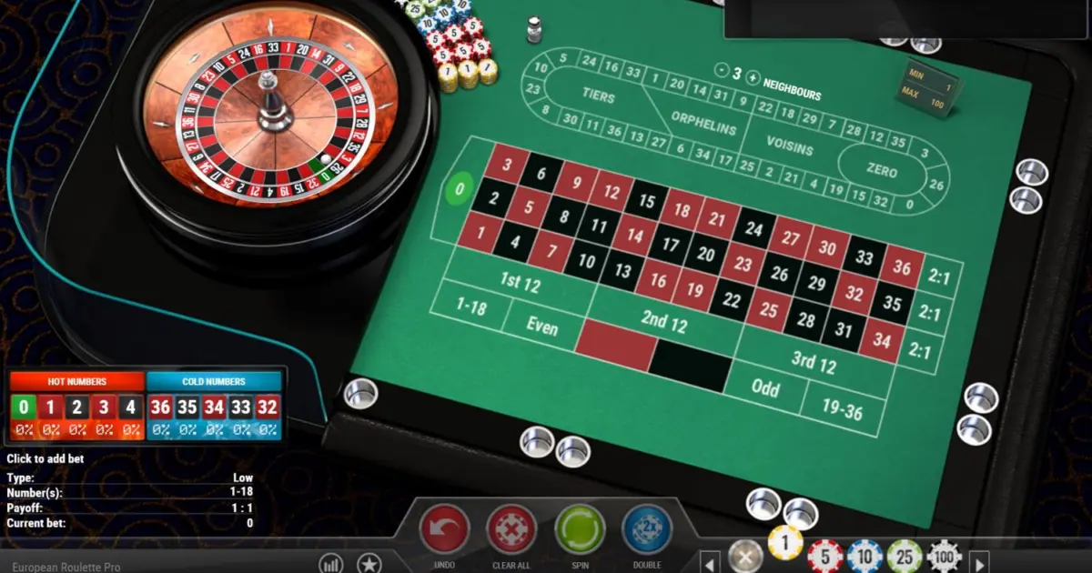 European Roulette Pro — screenshot