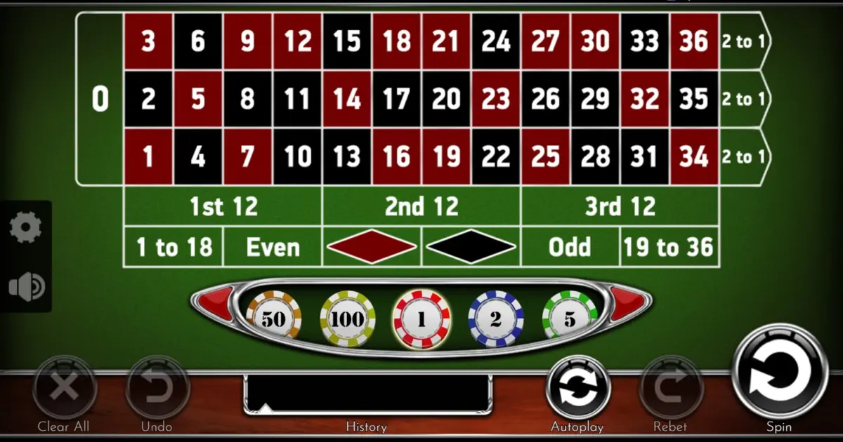 European Roulette (Spinomenal) — screenshot