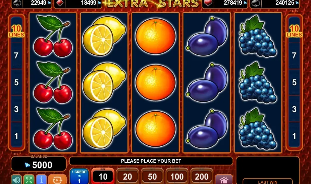 Extra Stars Slot — screenshot