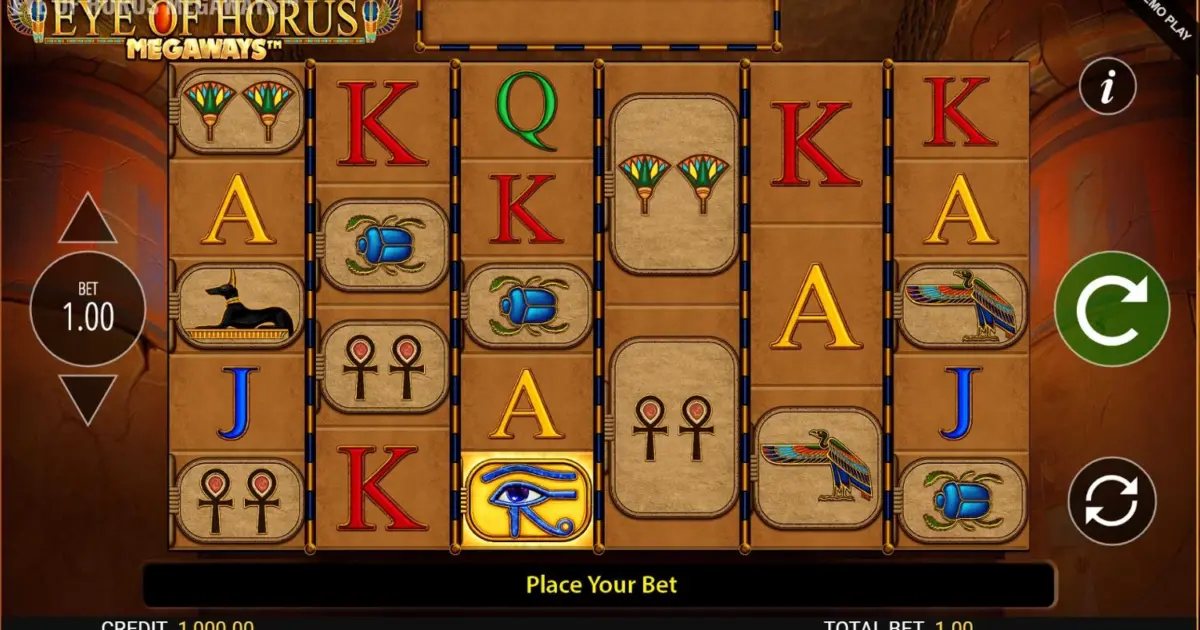 Eye of Horus Megaways — screenshot