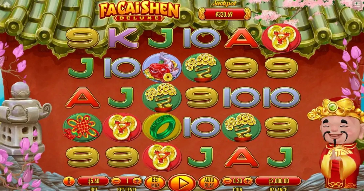 Fa Cai Shen Deluxe Slot — screenshot