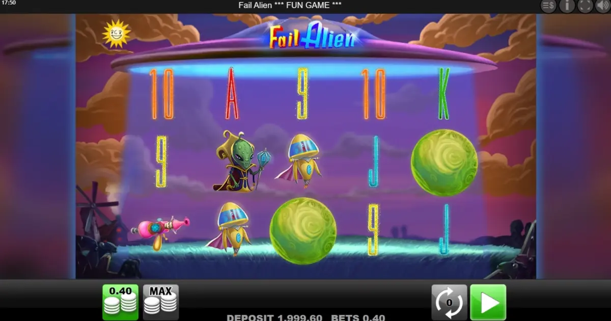 Fail Alien Slot — screenshot