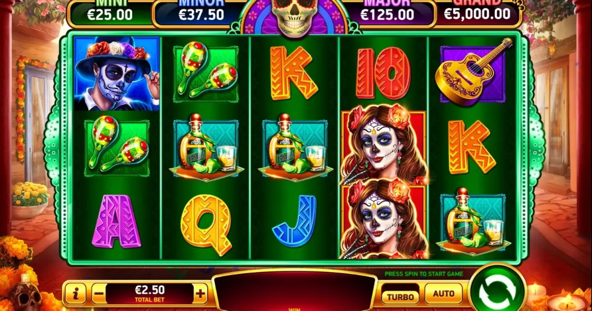 Feliz Dia de los Muertos Slot — screenshot