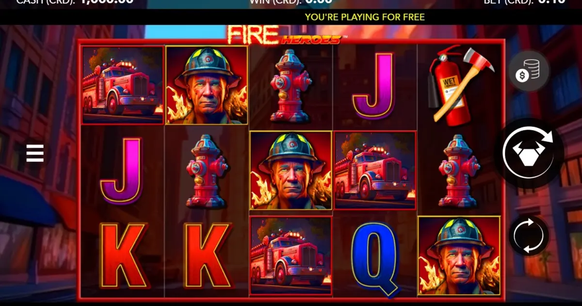 Fire Heroes Slot — screenshot