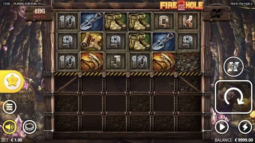 Fire in the Hole 2 Slot — screenshot