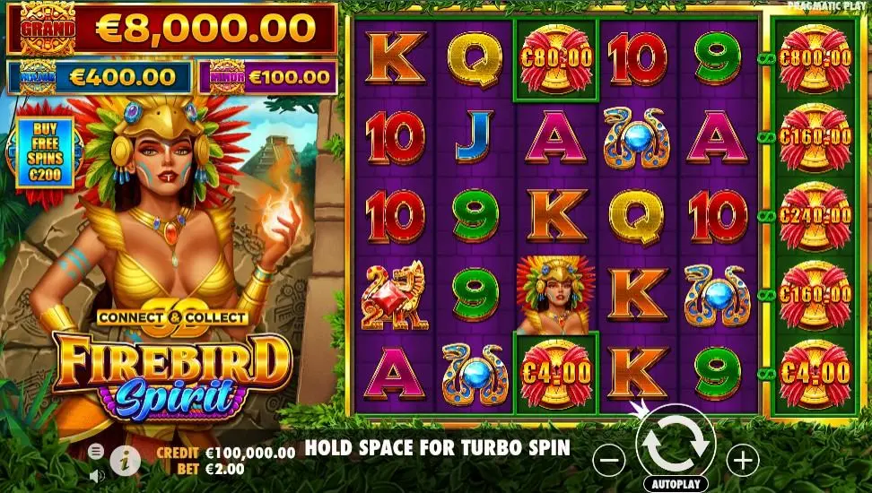 Firebird Spirit Slot — screenshot