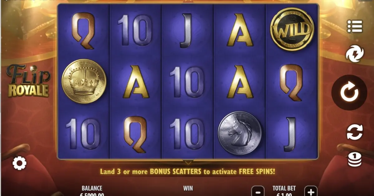 Flip Royale Slot — screenshot