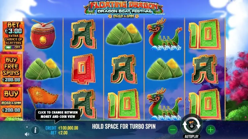 Floating Dragon: Dragon Boat Festival Slot — screenshot