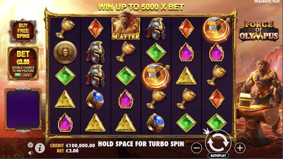 Forge of Olympus Slot — screenshot