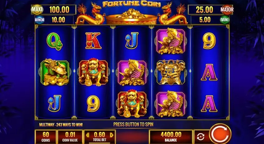 Fortune Coin Slot — screenshot