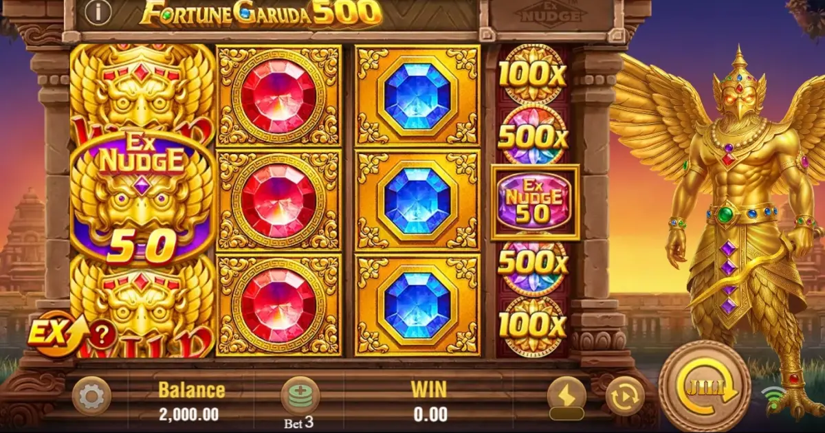 Fortune Garuda 500 Slot — screenshot
