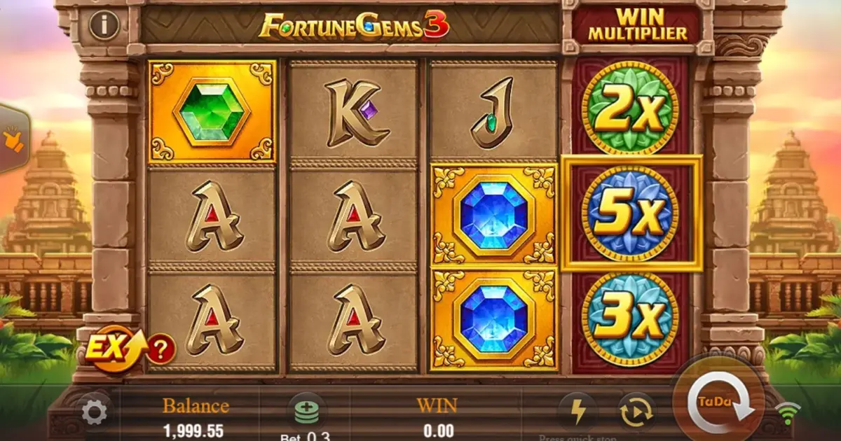 Fortune Gems 3 Slot — screenshot