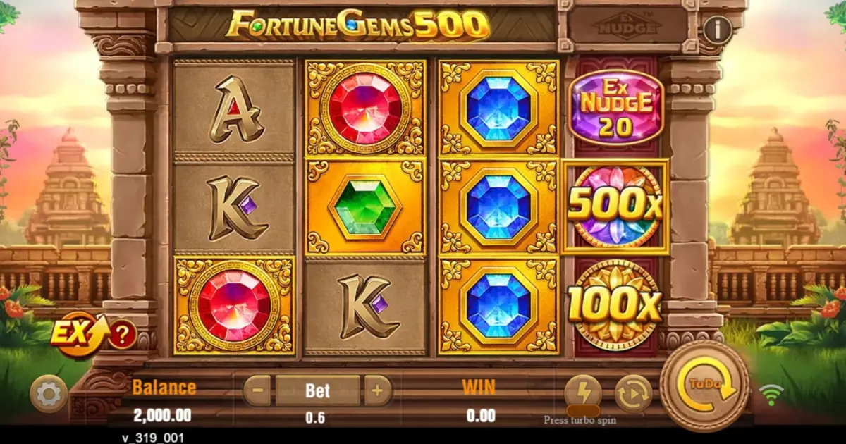 Fortune Gems 500 Slot — screenshot