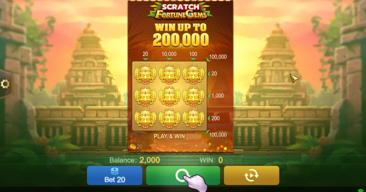 Fortune Gems Scratch — screenshot