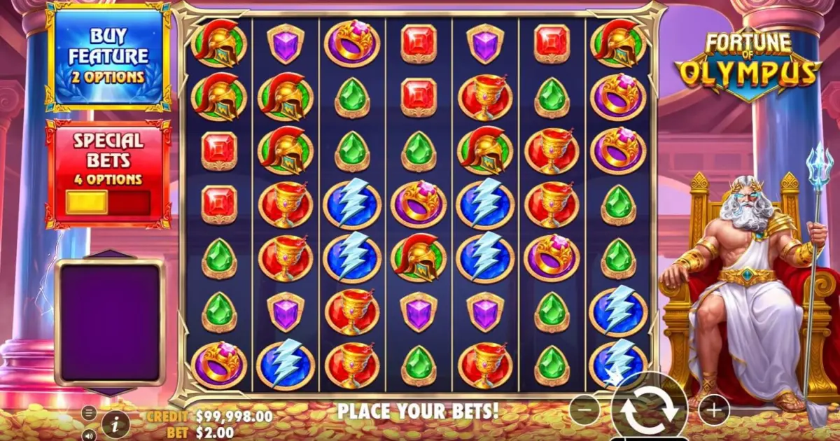 Fortune of Olympus Slot — screenshot