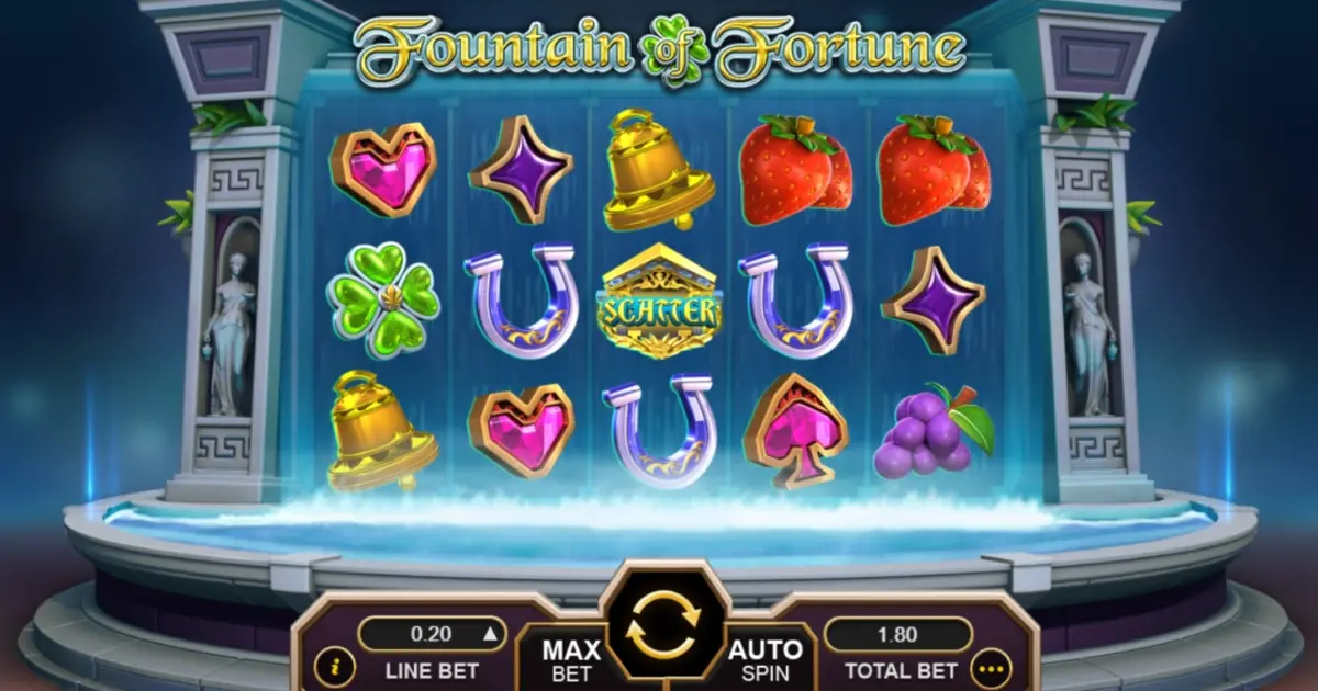 Fountain of Fortune Slot — screenshot