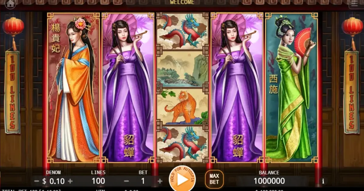Four Beauties Slot — screenshot